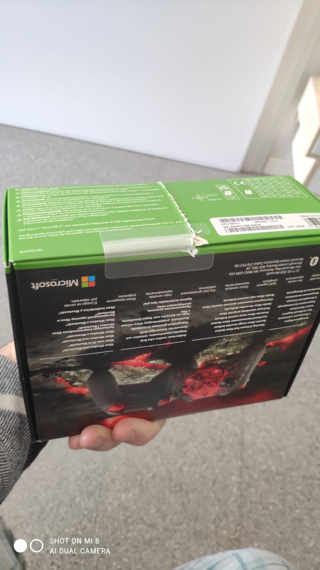 Xbox Wireless Controller Gears of War E-Day controller edizione limitata