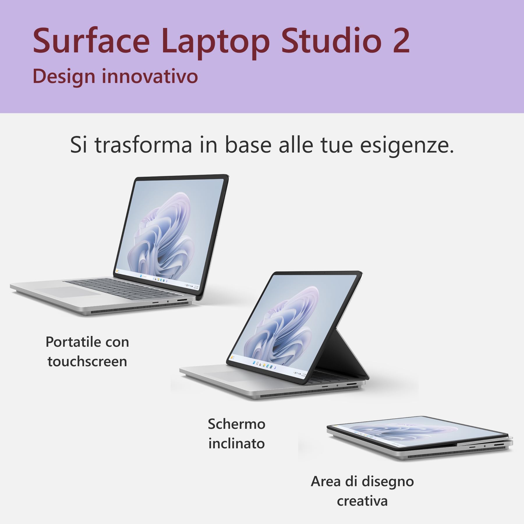 Microsoft Surface Laptop Studio 2 notebook 14,4" 16GB/512GB
