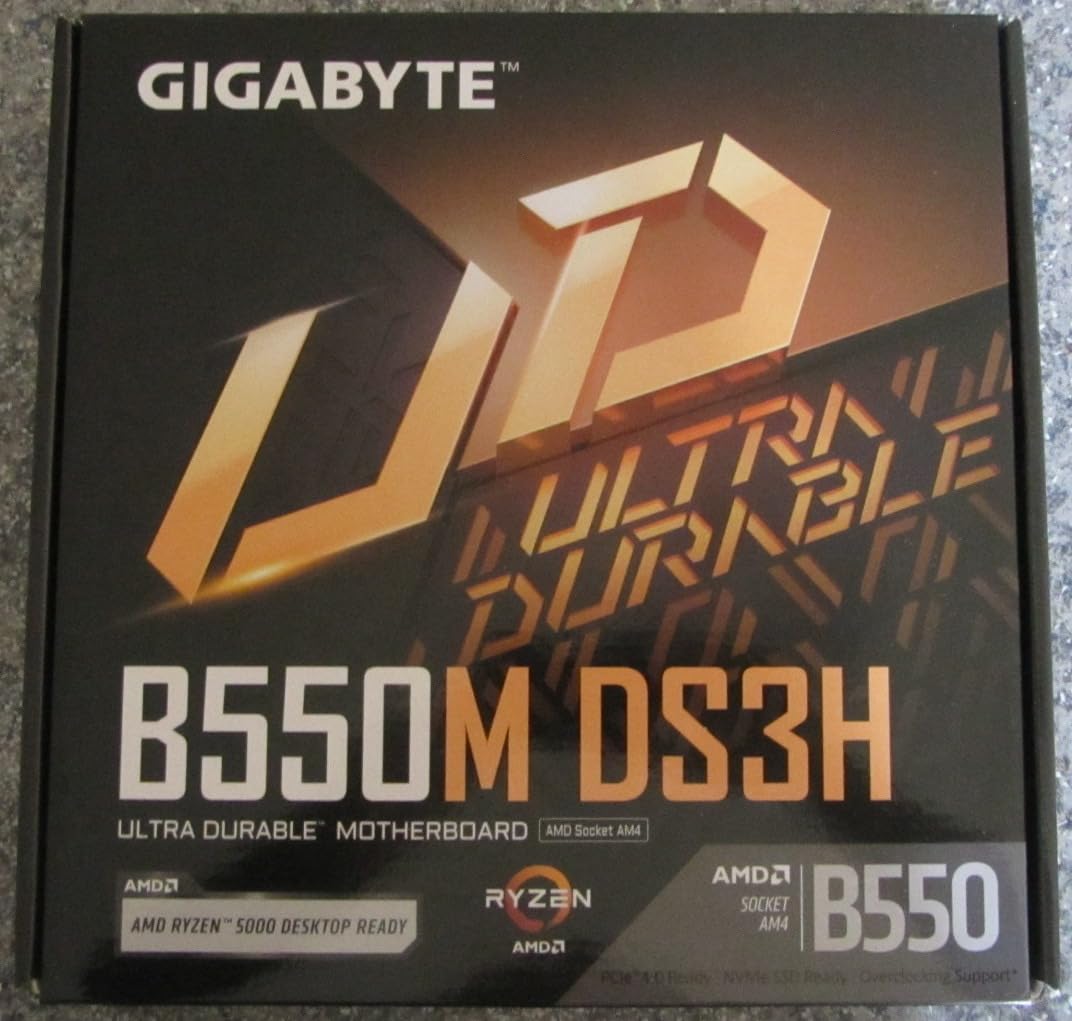 Gigabyte B550M DS3H scheda madre AM4 micro ATX