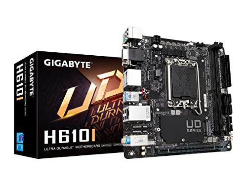 GIGABYTE H610I scheda madre Mini-ITX DDR5 LGA 1700