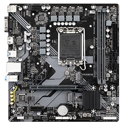 GIGABYTE B760M H DDR4 scheda madre micro-ATX LGA1700