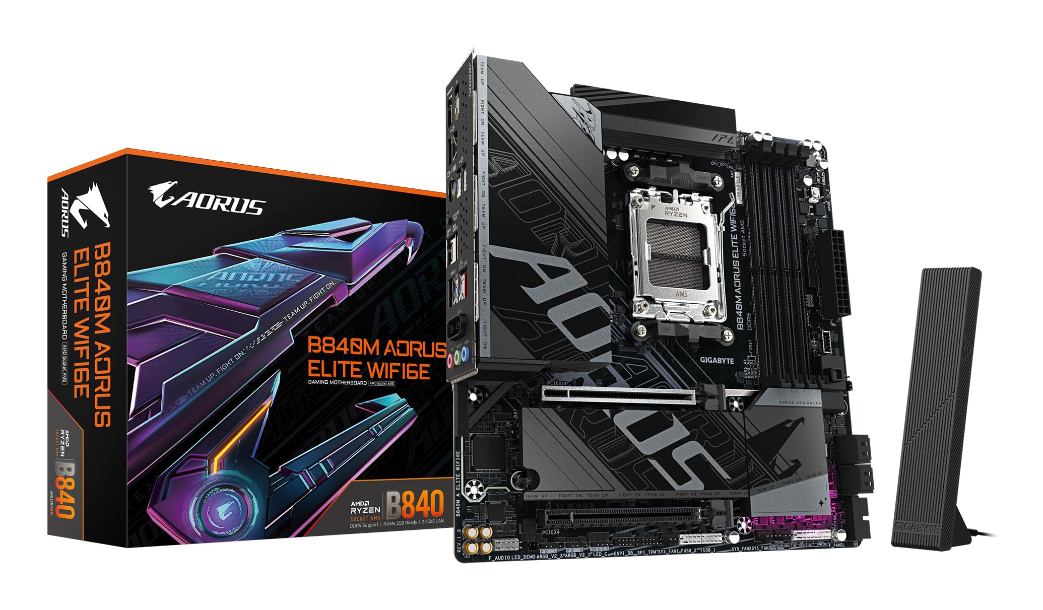 Gigabyte B840M Aorus Elite WiFi6E scheda madre micro-ATX