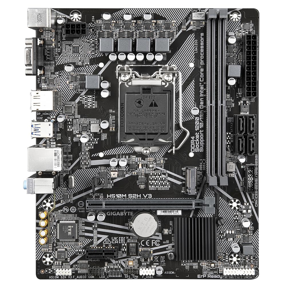 Gigabyte H510M S2H V3 scheda madre LGA1200 DDR4