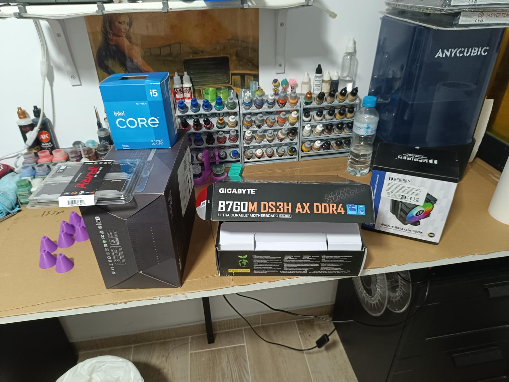 Gigabyte B760M DS3H AX scheda madre LGA1700 DDR4 Wi-Fi 6E