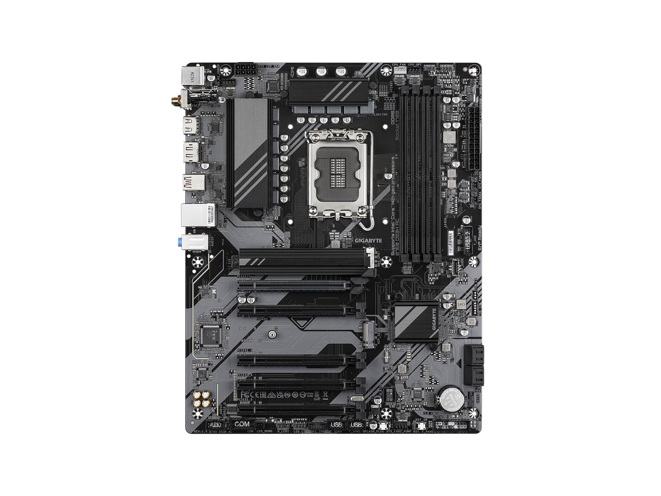 GIGABYTE B760 DS3H AC scheda madre LGA1700 DDR5 WiFi