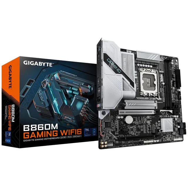 GIGABYTE B860M GAMING WIFI6 scheda madre DDR5 Wi-Fi 6