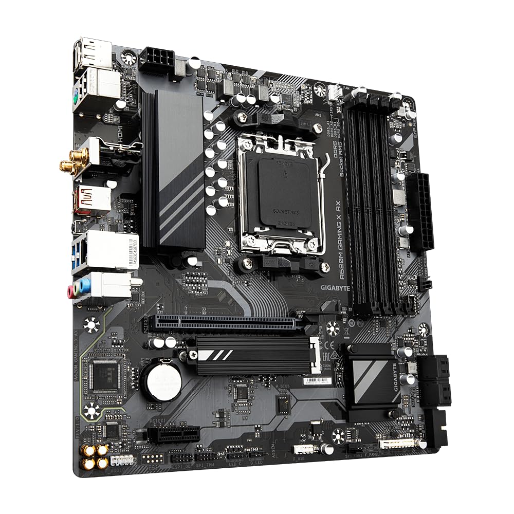 Gigabyte A620M Gaming X AX scheda madre AM5
