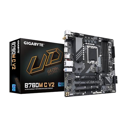 Gigabyte B760M C V2 scheda madre LGA1700 DDR5 Micro-ATX