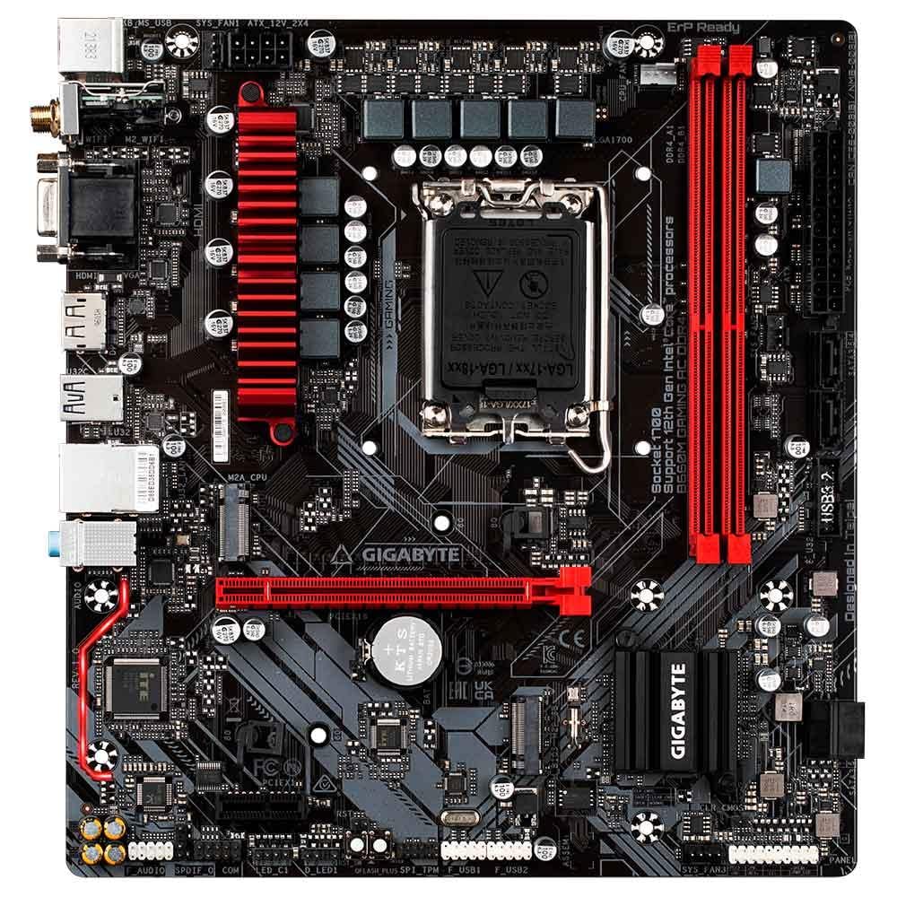 GIGABYTE B660M Gaming AC DDR4 scheda madre Micro ATX