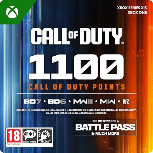 Call of Duty Points codice 1100 punti Xbox One Series