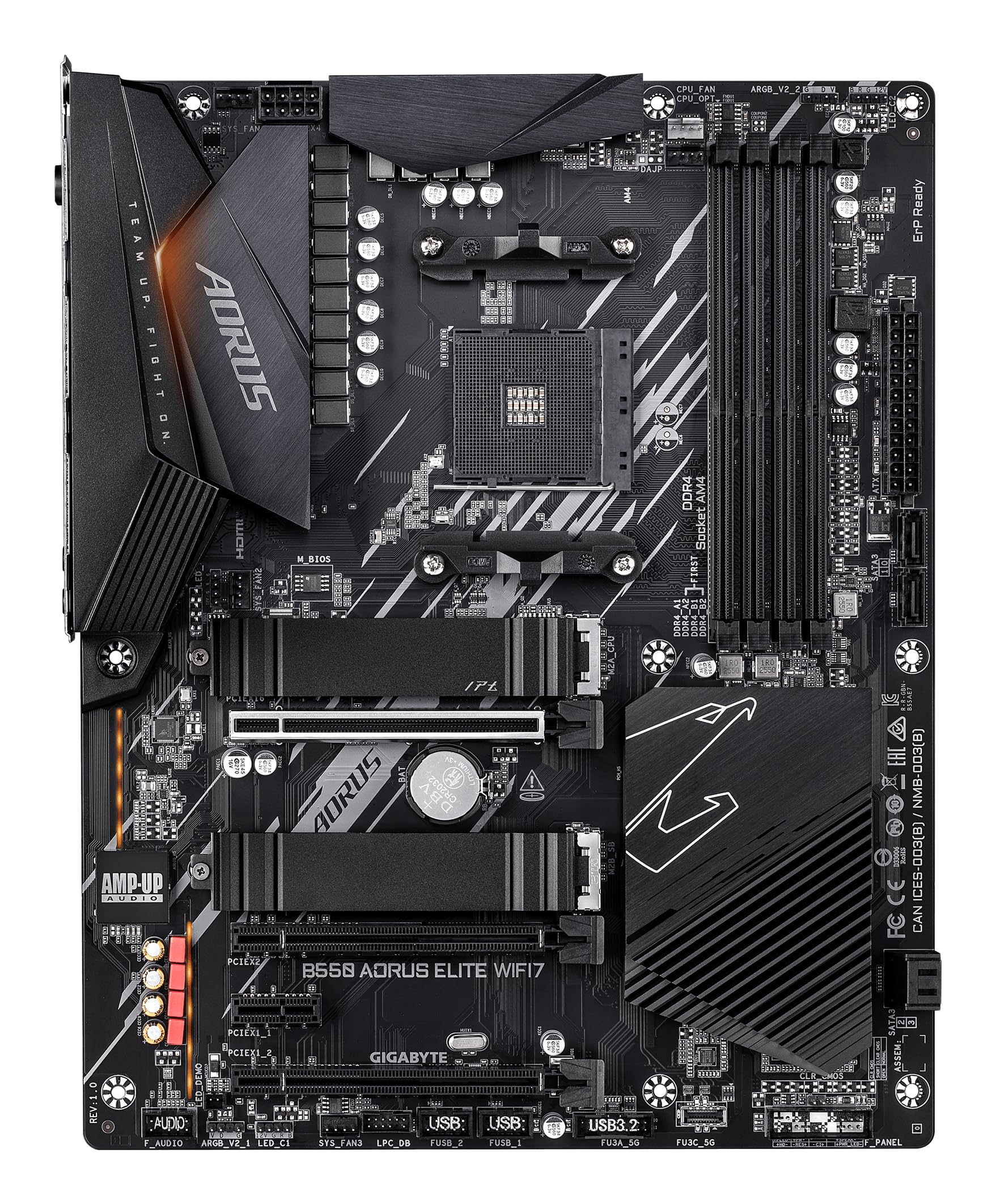 Gigabyte B550 Aorus Elite WIFI7 Scheda Madre AM4 DDR4