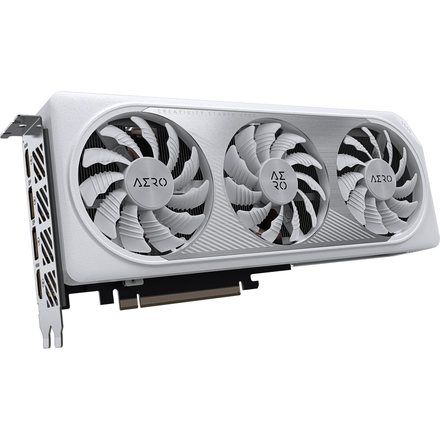 GIGABYTE RTX 4060 Ti AERO OC scheda video 16GB GDDR6 bianca