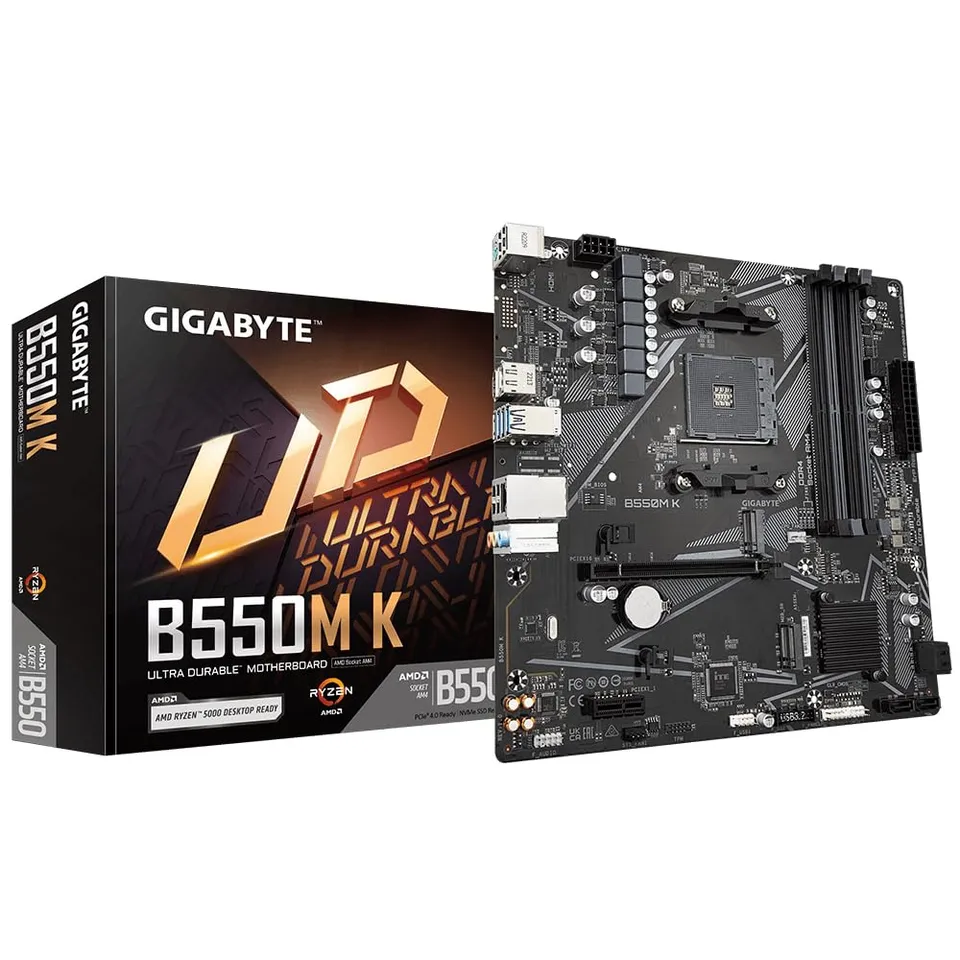 GIGABYTE B550M K Scheda madre Micro ATX DDR4 PCIe 4.0