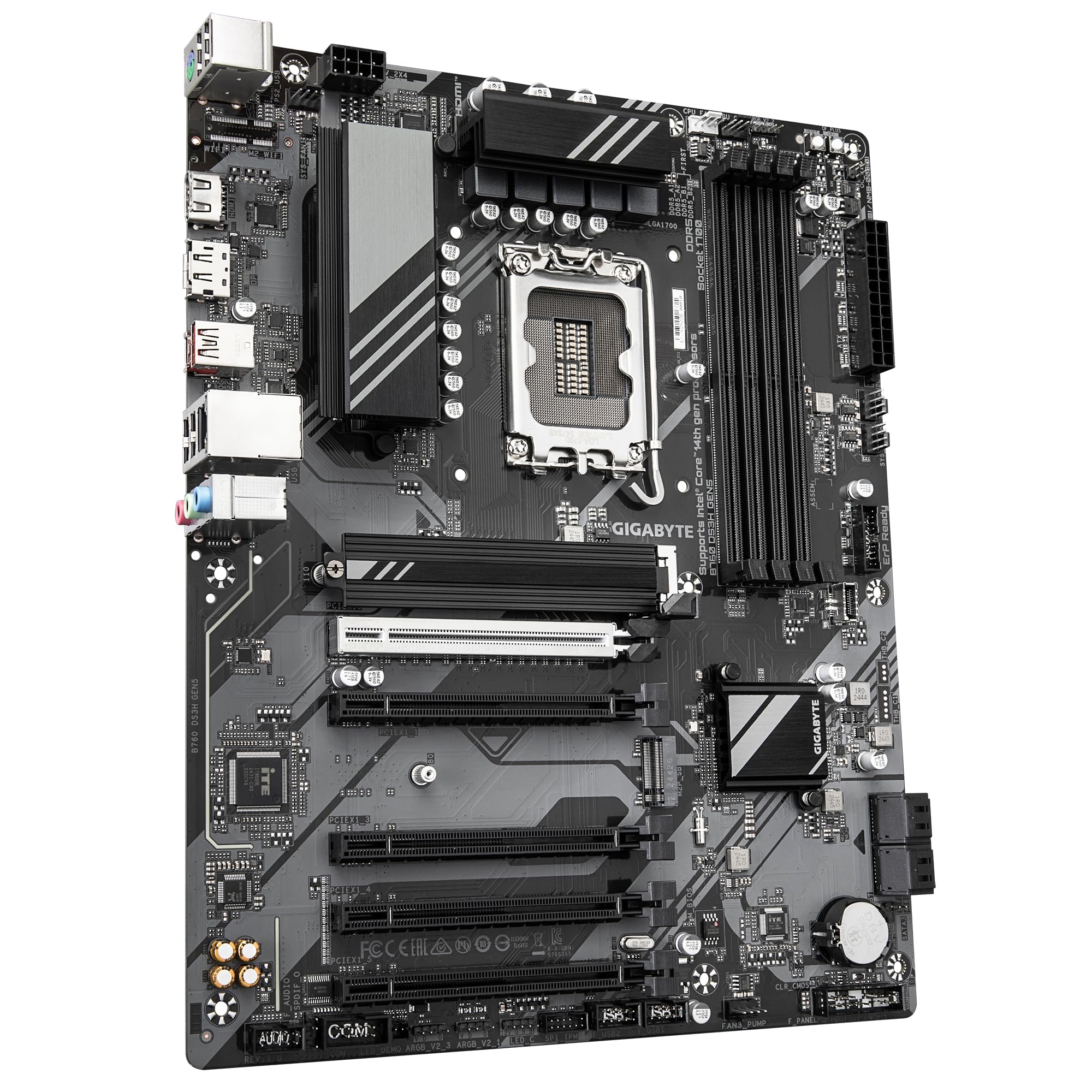 Gigabyte B760 DS3H GEN5 scheda madre DDR5 PCIe 5.0