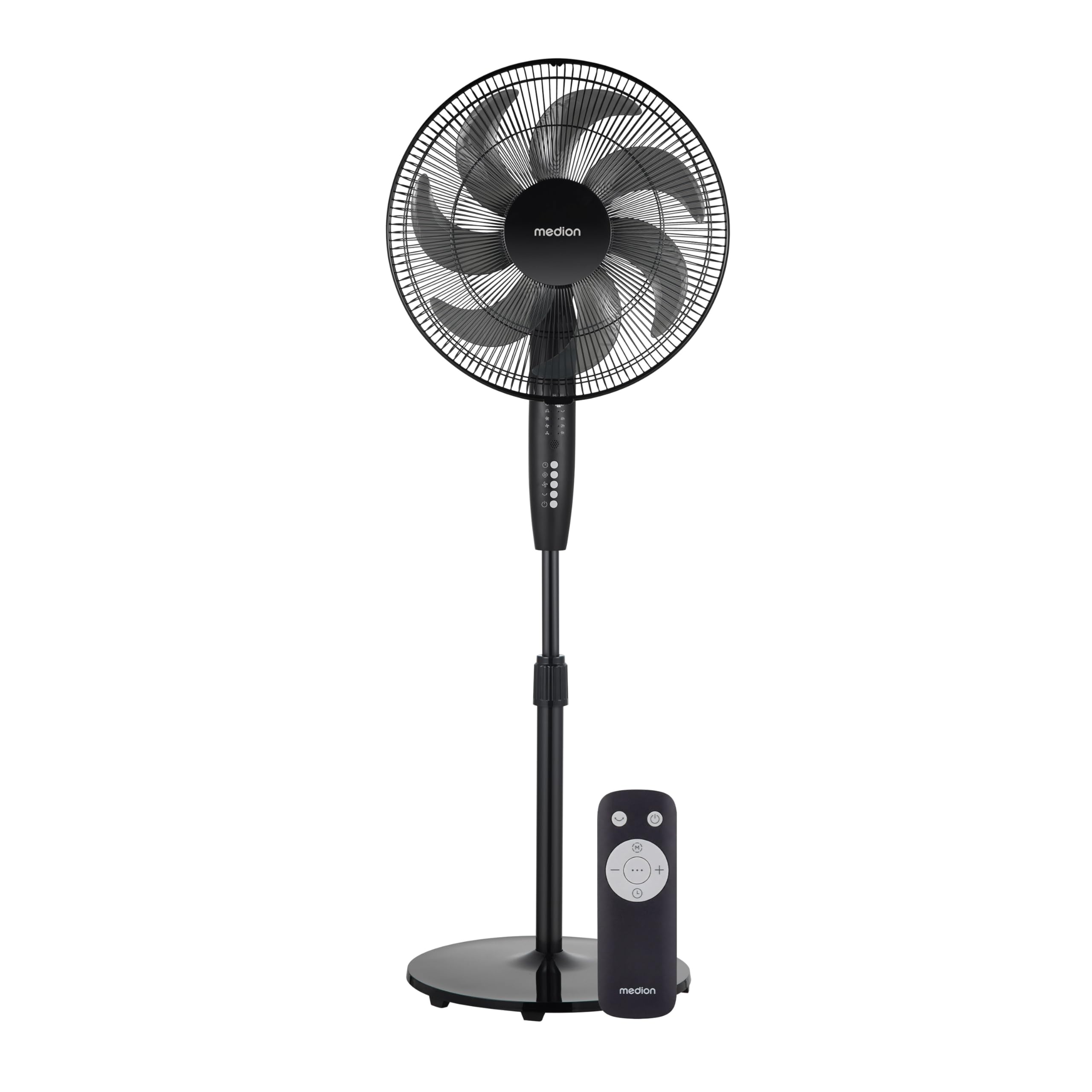 MEDION P21 SF ventilatore a piantana nero 130 cm telecomando