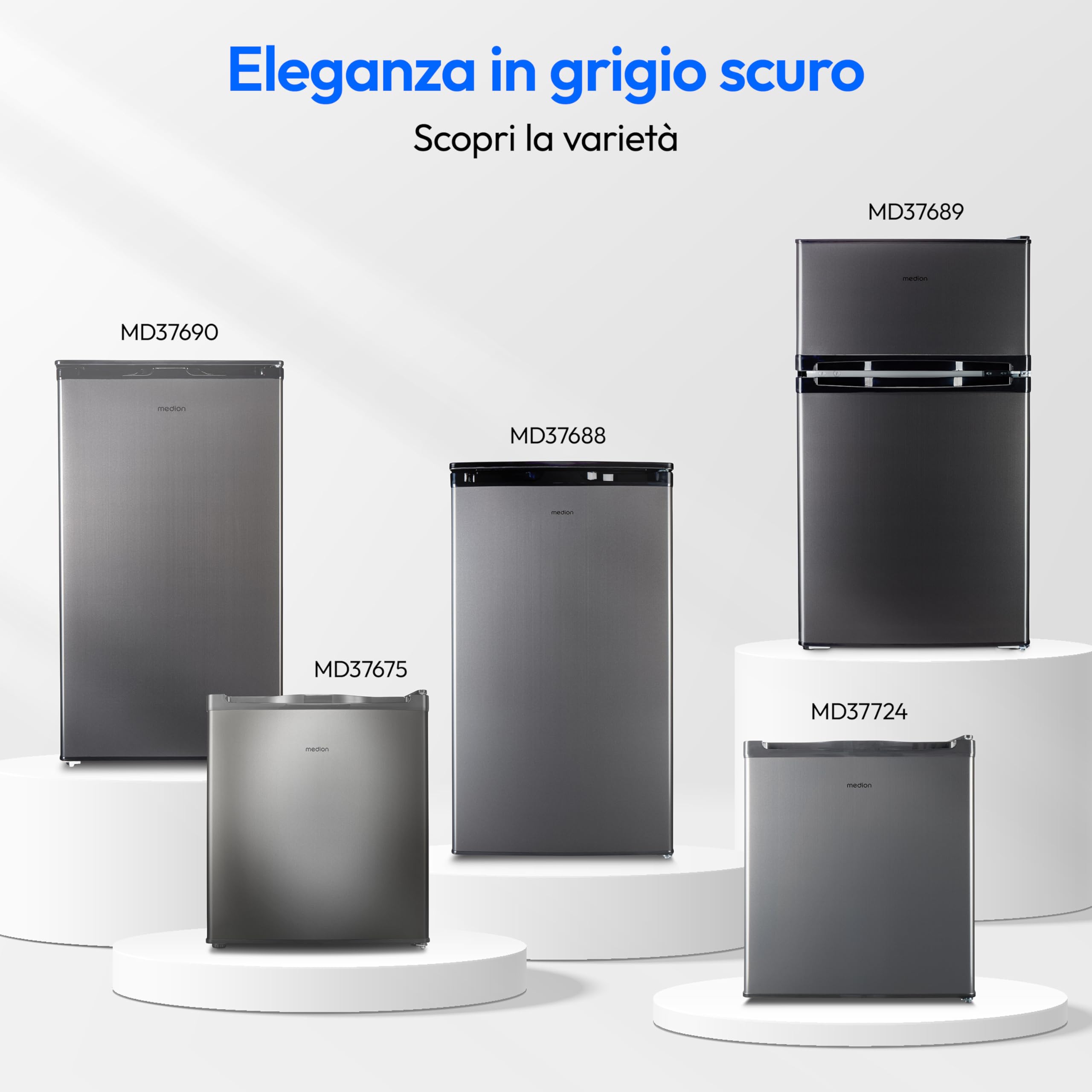 MEDION MD 37689 frigo congelatore 85 litri bianco 4 stelle