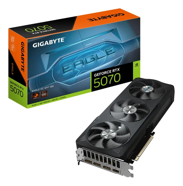 GIGABYTE EAGLE OC RTX 5070 GV-N5070EAGLE scheda video 12GB GDDR7