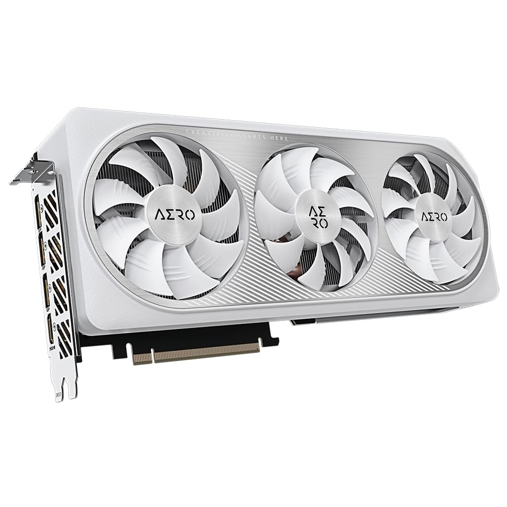 GIGABYTE AERO RTX 4070 SUPER AERO OC scheda video 12GB GDDR6X