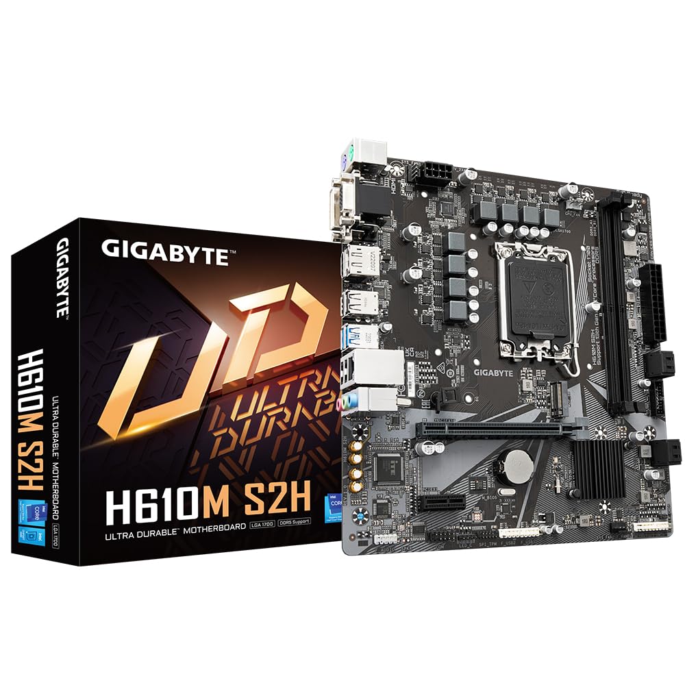GIGABYTE H610M S2H Scheda Madre DDR4 LGA1700