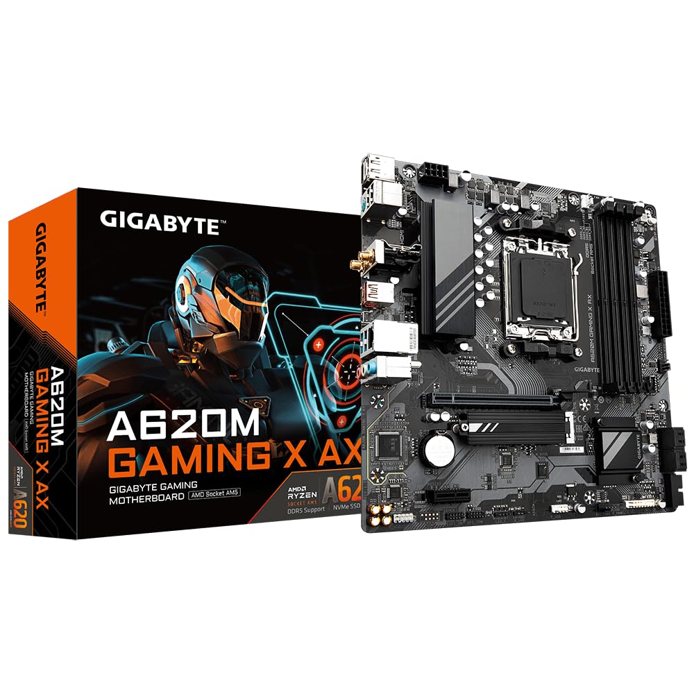 Gigabyte A620M Gaming X AX scheda madre AM5