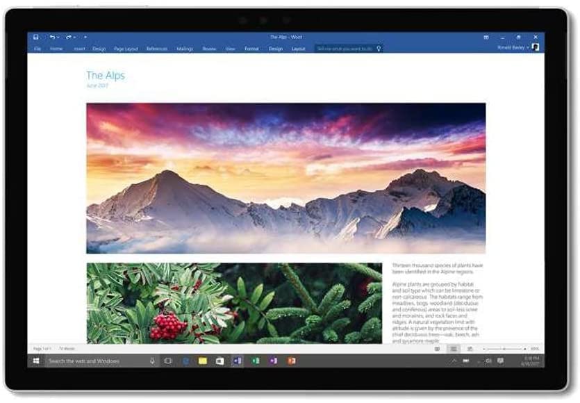 Microsoft Surface Pro 5 LTE tablet 12.3 i5 8GB 256GB