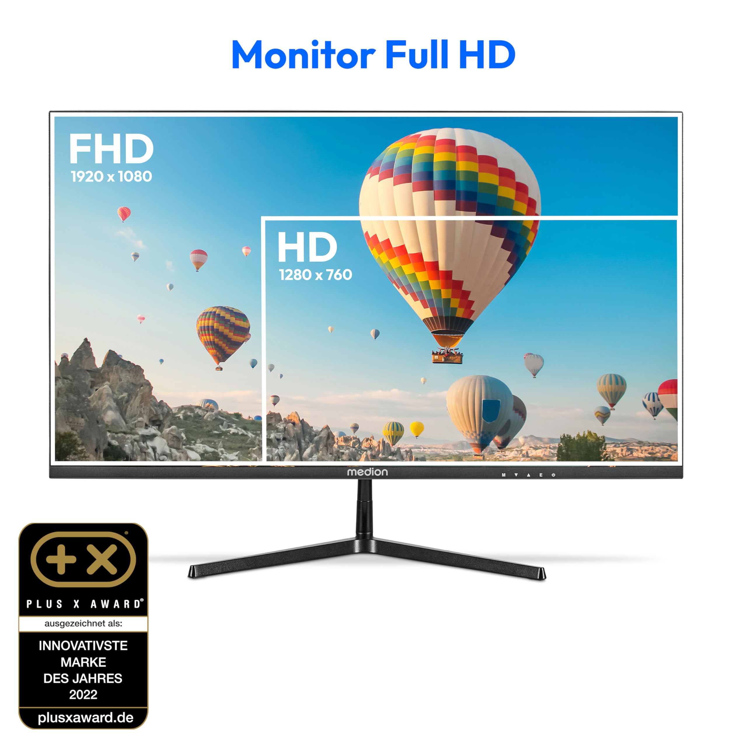 MEDION P52726 MD20154 Monitor 27" Full HD Nero HDR