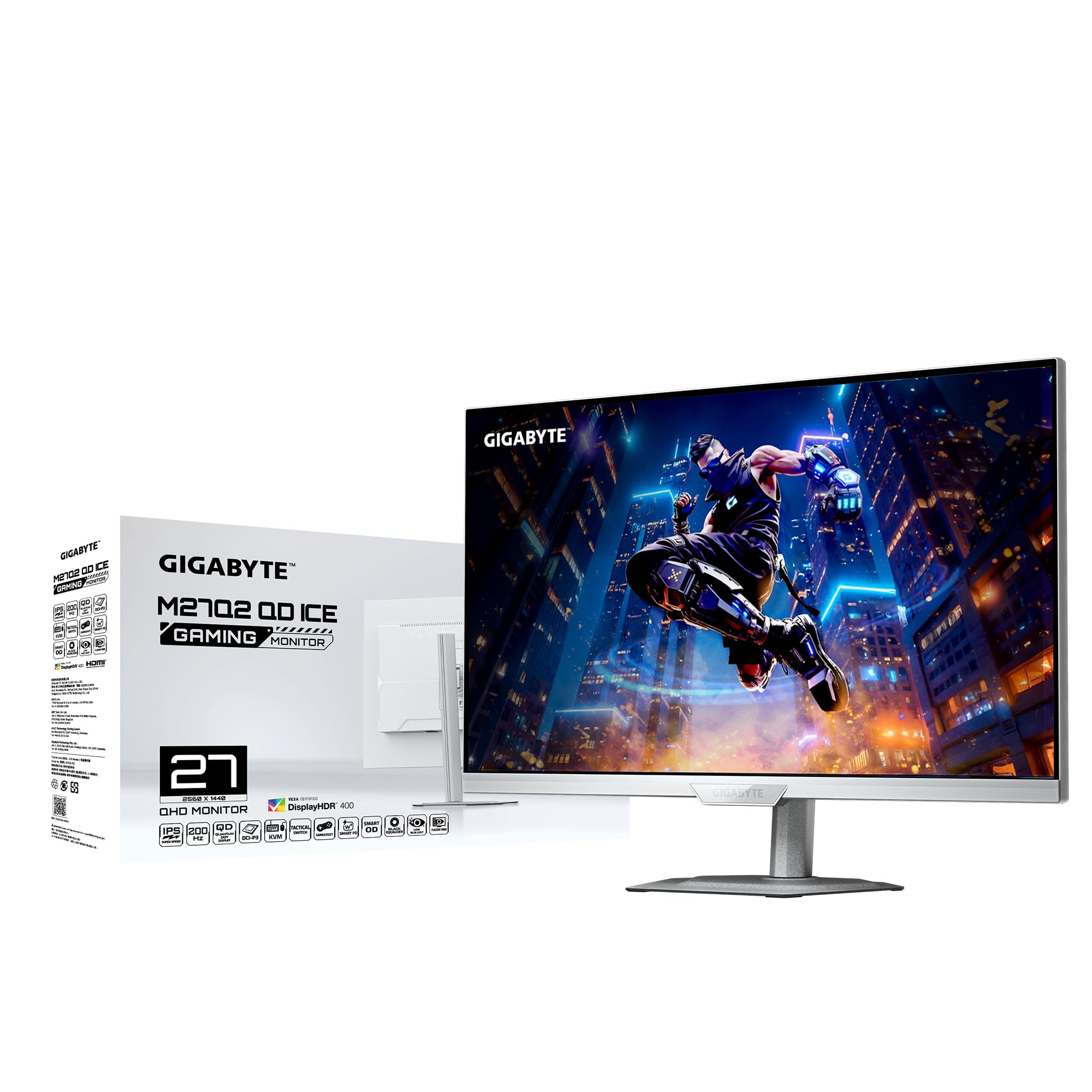 GIGABYTE M27Q2 QD ICE monitor 27" QHD 200Hz