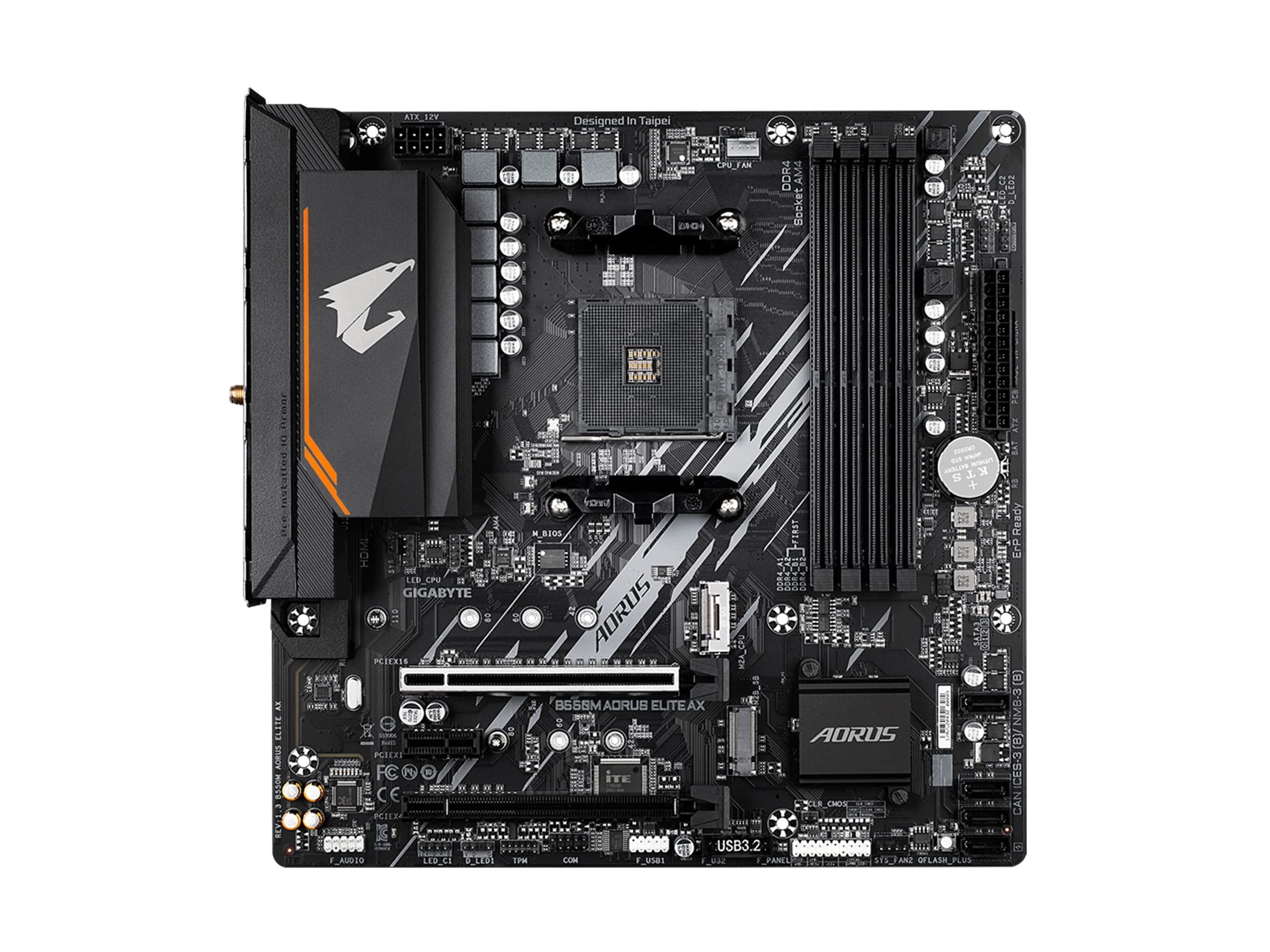 GIGABYTE B550M Aorus Elite AX scheda madre AM4 Wi-Fi 6E
