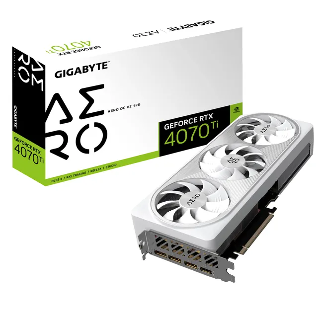 Gigabyte Aero OC RTX 4070 Ti scheda video 12GB GDDR6X