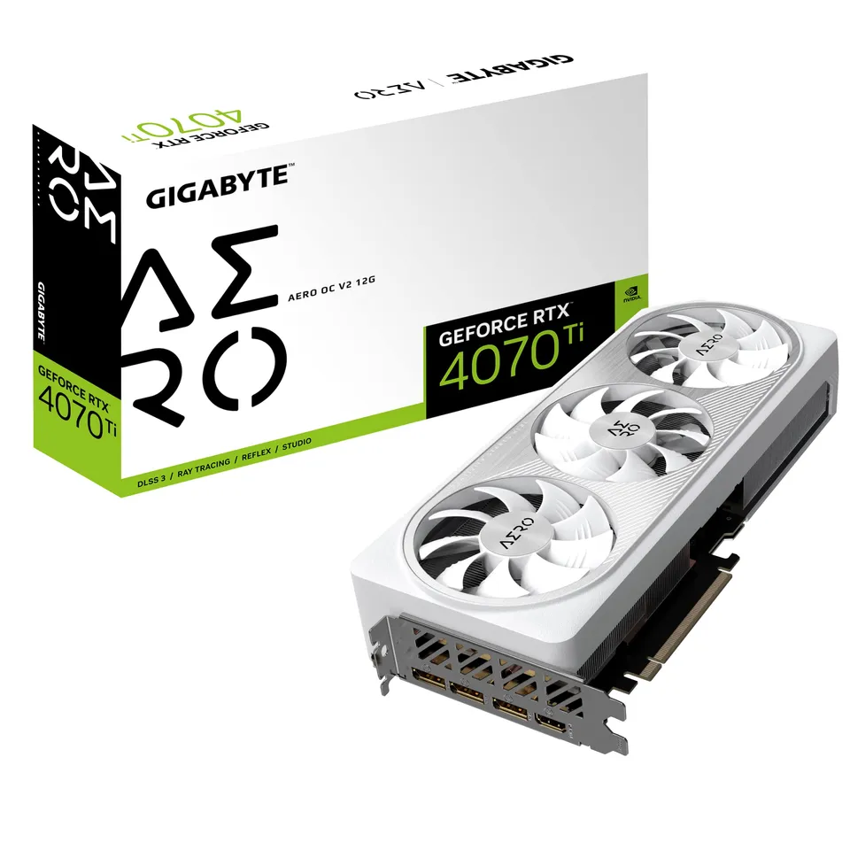 Gigabyte Aero OC RTX 4070 Ti scheda video 12GB GDDR6X