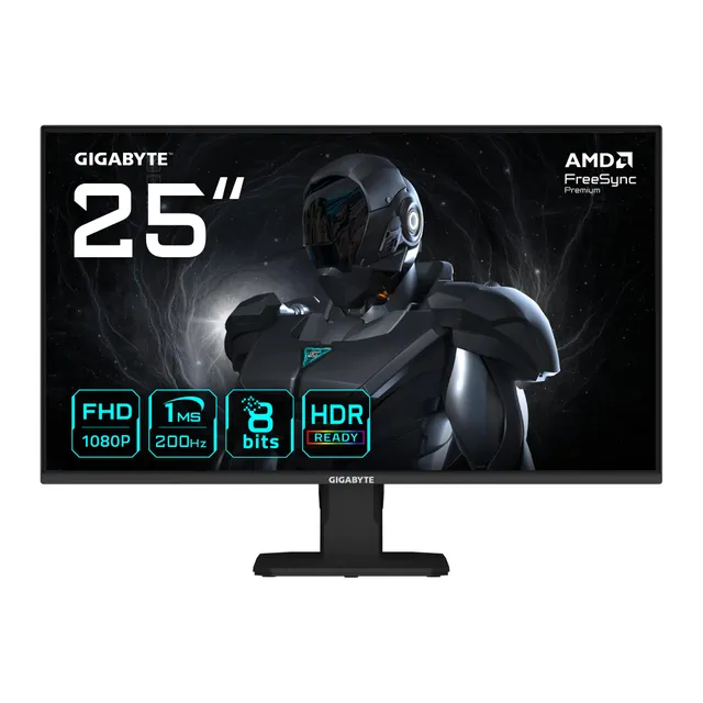 Gigabyte GS25F2 25" monitor gaming FHD 200Hz IPS