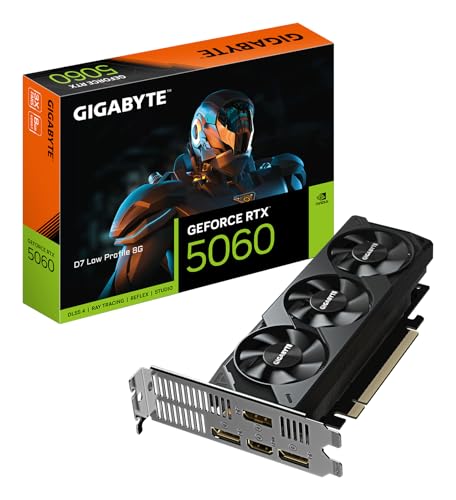 Gigabyte GV-N5060D7-8GL Scheda Video 8GB Low Profile DLSS 4
