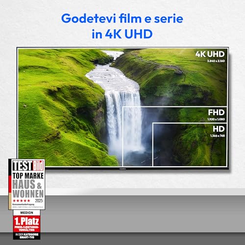 MEDION MD 843200 Smart TV 43" 4K HDR10