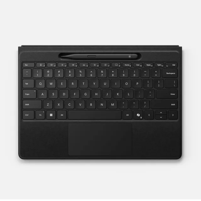 Microsoft Surface Pro Flex tastiera nera con Slim Pen