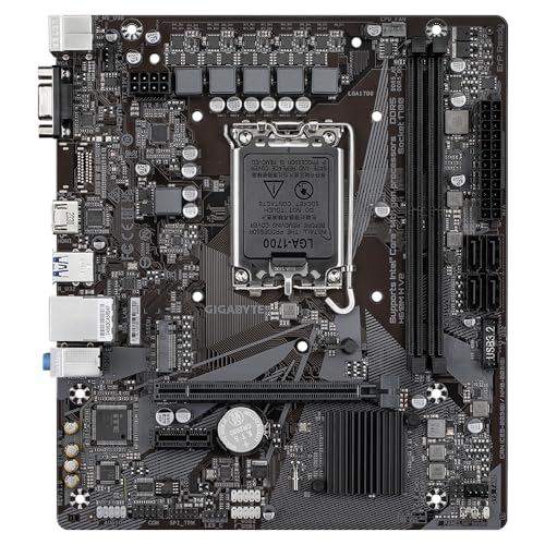 Gigabyte H610M H V2 Scheda Madre LGA 1700 DDR5 Micro ATX