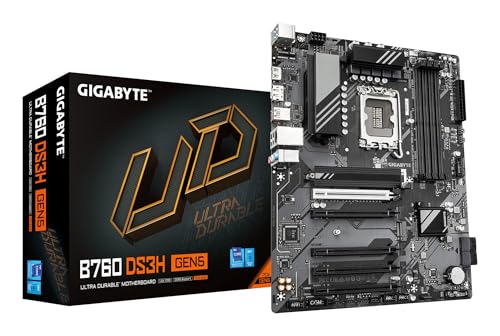 Gigabyte B760 DS3H GEN5 scheda madre DDR5 PCIe 5.0
