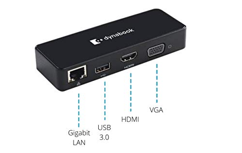 Dynabook Travel Adapter adattatore USB-C HDMI VGA LAN