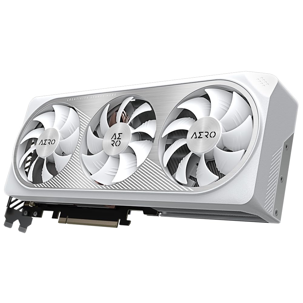GIGABYTE AERO RTX 4070 SUPER AERO OC scheda video 12GB GDDR6X