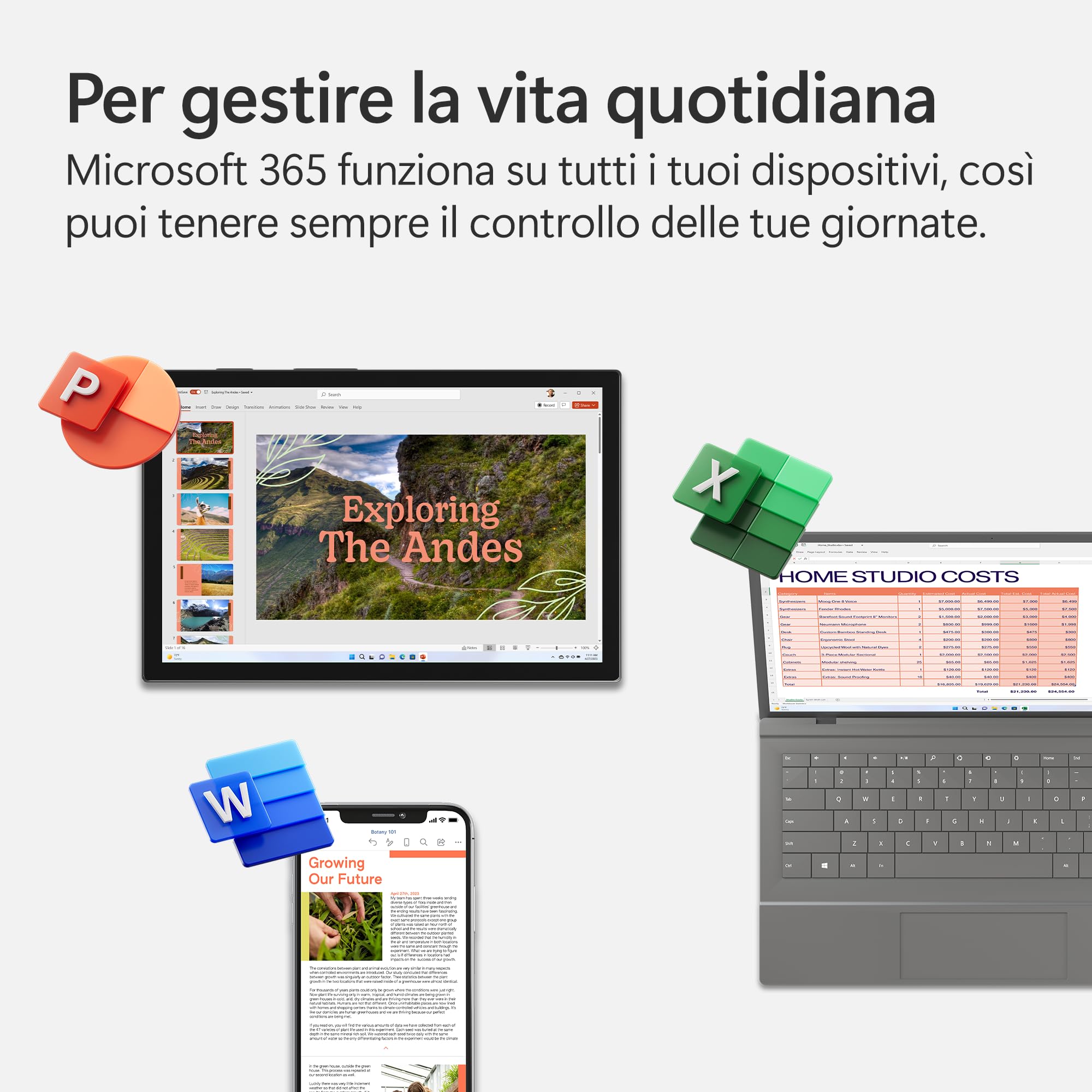 Microsoft 365 Personal abbonamento 12 mesi 1 persona 1TB cloud