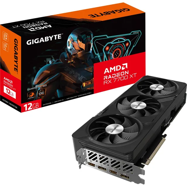 Gigabyte RX 7700 XT Gaming OC scheda video 12GB GDDR6