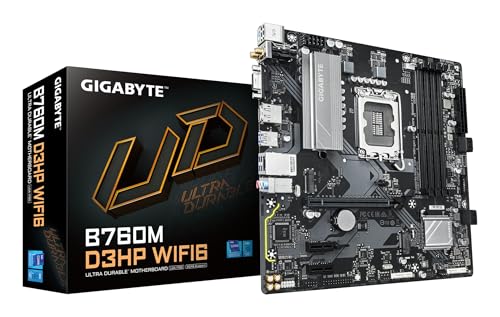 Gigabyte B760M D3HP WiFi6 scheda madre DDR5 mATX
