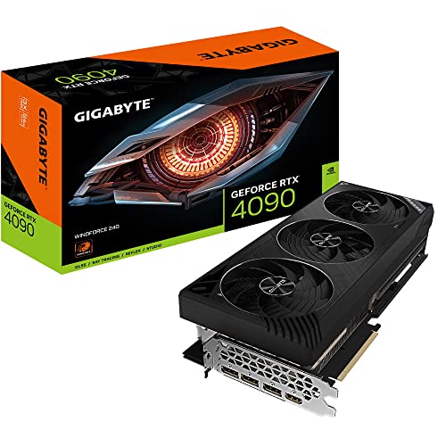 Gigabyte RTX 4090 WINDFORCE 24G scheda video 24GB GDDR6X