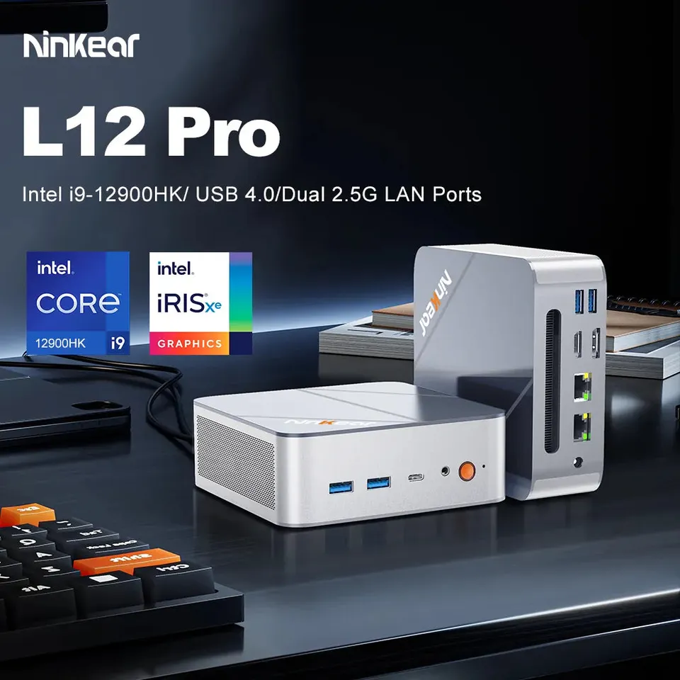 Ninkear L12 Pro Mini PC Compatto Ultra-silenzioso