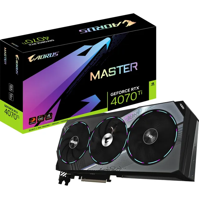 Gigabyte Aorus RTX 4070 Ti Master scheda video 12GB