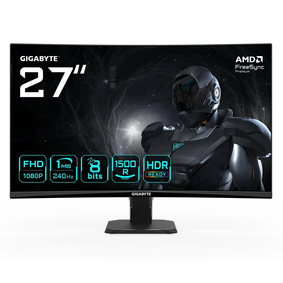GIGABYTE GS27FC2 Monitor Gaming Curvo 27" FHD 240Hz