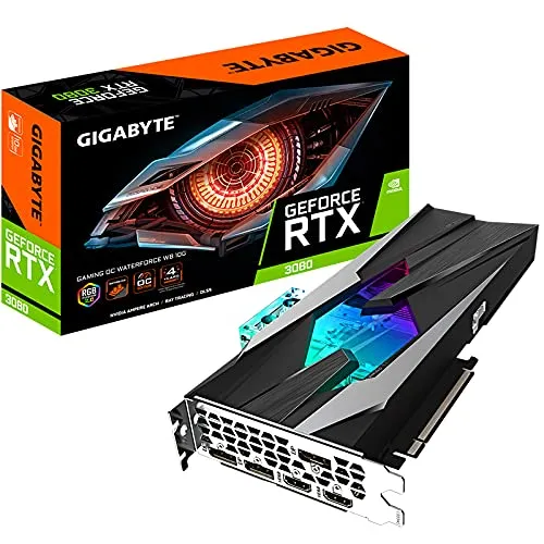 Gigabyte RTX 3080 Gaming OC Waterforce WB 10G scheda video 10GB GDDR6X