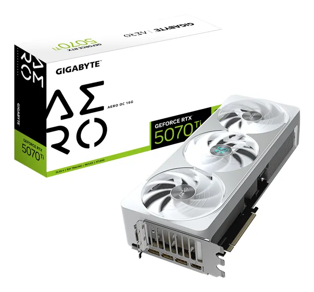 Gigabyte RTX 5070 Ti Aero OC Scheda Video 16GB GDDR7