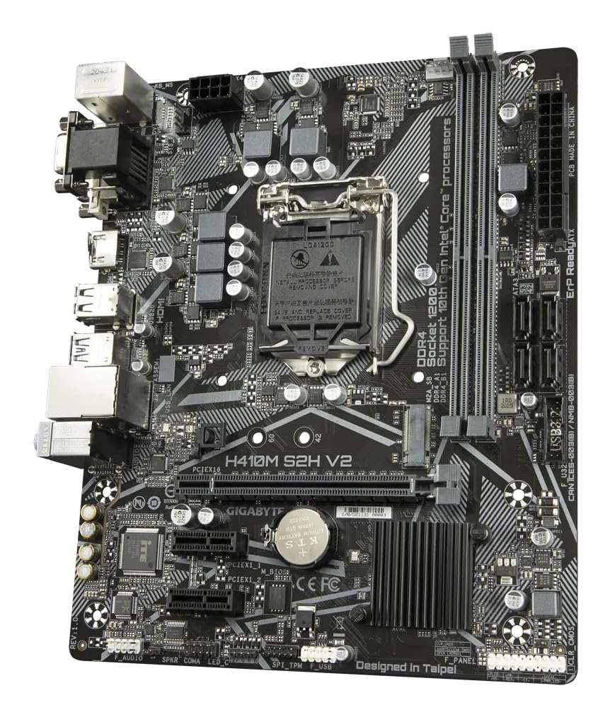 GIGABYTE H410M S2H V2 scheda madre Intel H410 DDR4