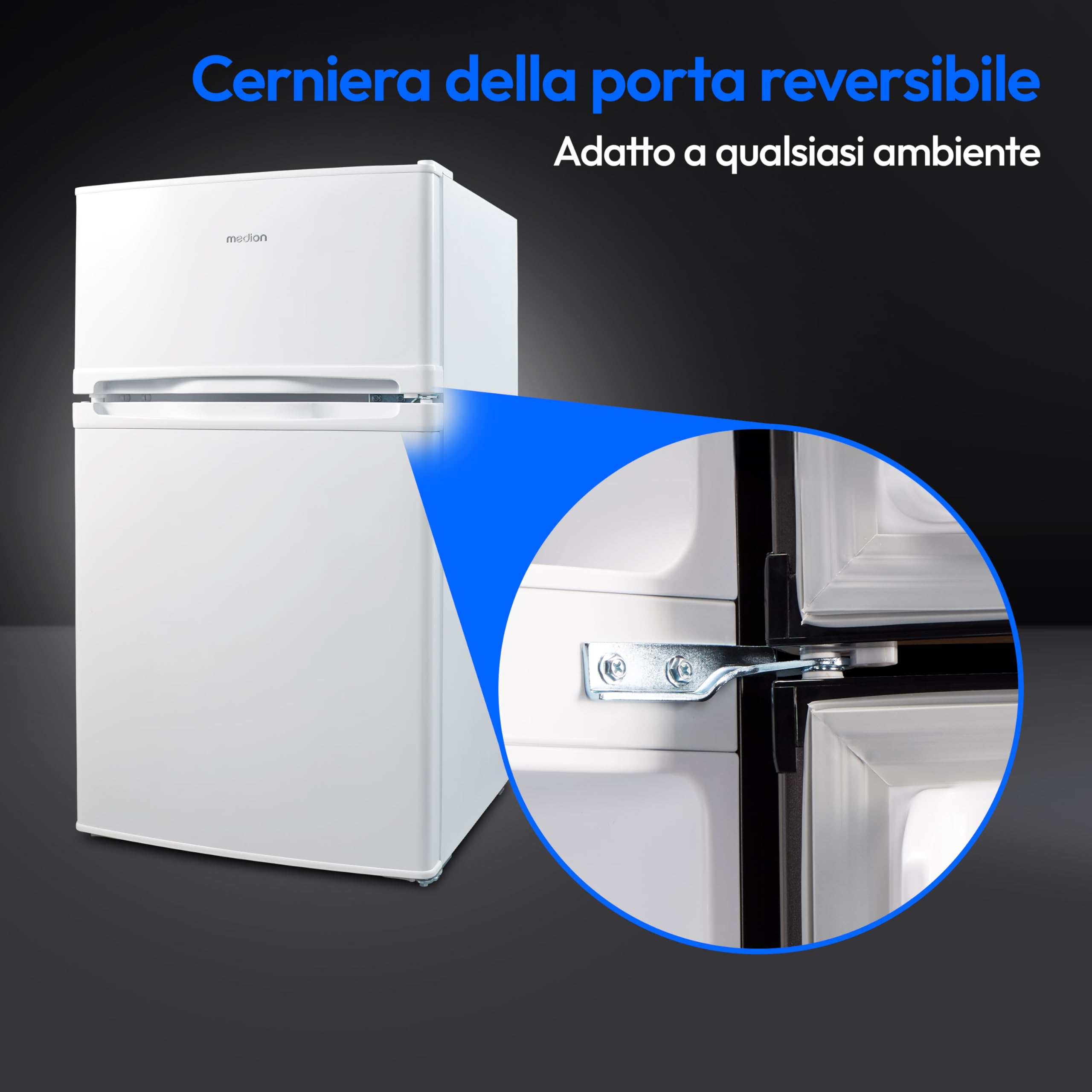 MEDION MD 37689 frigo congelatore 85 litri bianco 4 stelle
