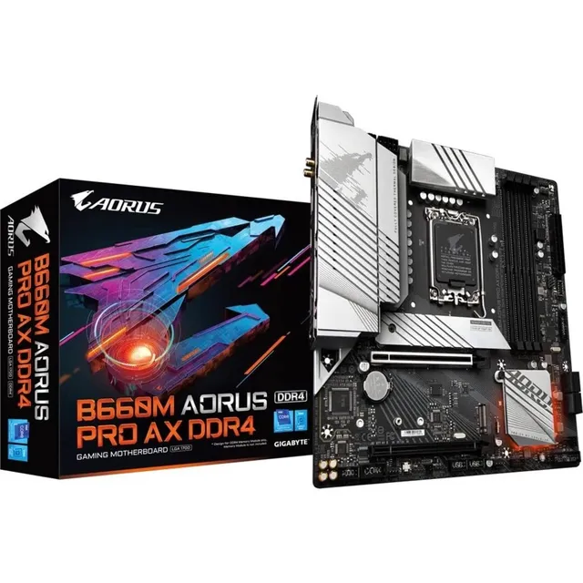 GIGABYTE B660M AORUS PRO AX DDR4 scheda madre WiFi 6